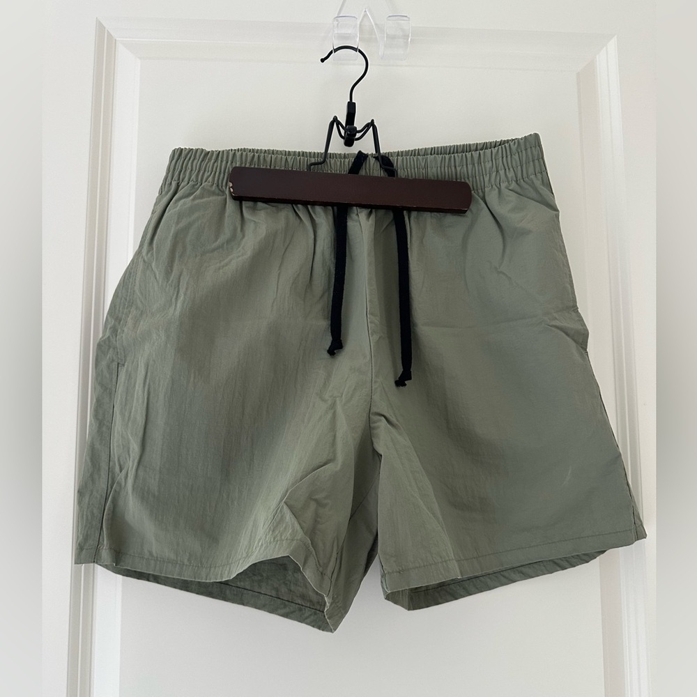 John Elliott Himalayan Olive Green Shorts Medium